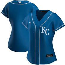 Load image into Gallery viewer, MLB Women's Kansas City Royals Nike Royal Alternate Replica Team Jersey