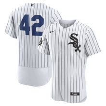 Load image into Gallery viewer, MLB Men's Chicago White Sox Jackie Robinson Nike White Authentic Player Jersey