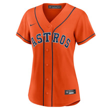Load image into Gallery viewer, MLB Women's Houston Astros Nike Orange Alternate Replica Team Jersey
