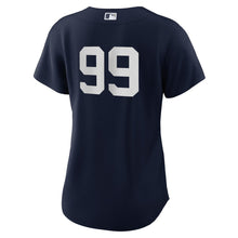 Load image into Gallery viewer, MLB Women's New York Yankees Aaron Judge Nike Navy 2020 Spring Training Replica Player Jersey