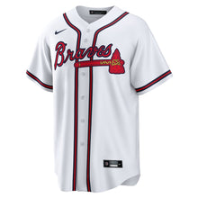 Load image into Gallery viewer, MLB Men's Atlanta Braves Ronald Acuna Jr. Nike Gray Road Replica Player Name Jersey