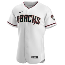 Load image into Gallery viewer, Men's Arizona Diamondbacks Nike White/Crimson Home Authentic Team Jersey