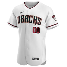 Load image into Gallery viewer, Men's Arizona Diamondbacks Nike White Home Authentic Custom Jersey