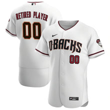 Load image into Gallery viewer, Men's Arizona Diamondbacks Nike White Home Pick-A-Player Retired Roster Authentic Jersey