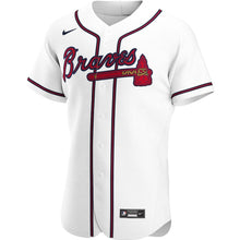 Load image into Gallery viewer, Men's Atlanta Braves Cole Hamels Nike White Home Authentic Player Jersey