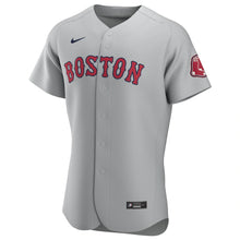 Load image into Gallery viewer, Men's Boston Red Sox Nike Gray Road Authentic Custom Jersey