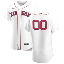 Load image into Gallery viewer, Men's Boston Red Sox Nike White Home Authentic Custom Jersey