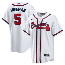 Load image into Gallery viewer, Men's Atlanta Braves Freddie Freeman Nike White Home Replica Player Jersey