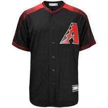 Load image into Gallery viewer, Men's Arizona Diamondbacks Black Big & Tall Replica Team Jersey