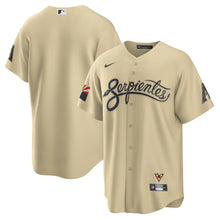 Load image into Gallery viewer, Men's Arizona Diamondbacks Nike Gold 2021 City Connect Replica Jersey