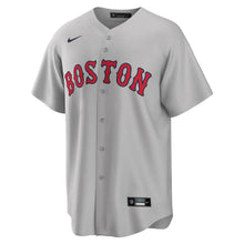 Load image into Gallery viewer, Men's Boston Red Sox Andrew Benintendi Nike Gray Road Replica Player Name Jersey