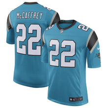 Load image into Gallery viewer, Men's Carolina Panthers Christian McCaffrey Nike Black Classic Limited Jersey