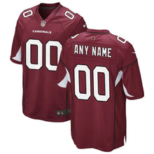 Load image into Gallery viewer, Men's Arizona Cardinals Nike Cardinal Custom Game Jersey