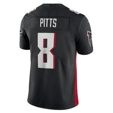 Load image into Gallery viewer, Men's Atlanta Falcons Kyle Pitts Nike Black Vapor Limited Jersey