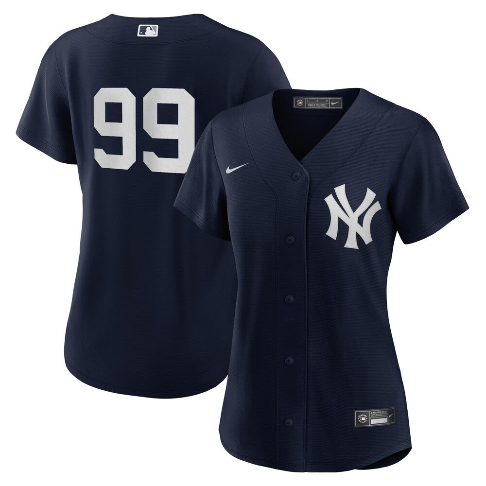 MLB Women's New York Yankees Aaron Judge Nike Navy 2020 Spring Training Replica Player Jersey