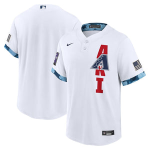 MLB Men's Arizona Diamondbacks Nike White 2021 MLB All-Star Game Replica Jersey