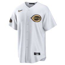 Load image into Gallery viewer, MLB Men&#39;s Cincinnati Reds Nike White 2022 MLB All-Star Game Replica Custom Jersey