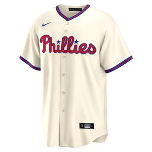 MLB Men's Philadelphia Phillies Nike Gray Road Replica Team Jersey