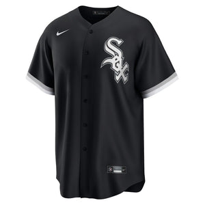 MLB Men's Chicago White Sox Bo Jackson Nike Black Alternate Cooperstown Collection Replica Player Jersey