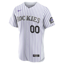 Load image into Gallery viewer, MLB Men&#39;s Colorado Rockies Nike White Home Authentic Custom Jersey