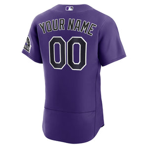 MLB Men's Colorado Rockies Nike White Home Authentic Custom Jersey