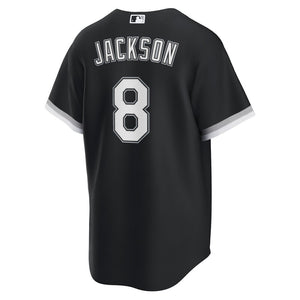 MLB Men's Chicago White Sox Bo Jackson Nike Black Alternate Cooperstown Collection Replica Player Jersey