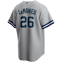 Load image into Gallery viewer, MLB Men&#39;s New York Yankees DJ LeMahieu Nike Gray Road Replica Player Jersey