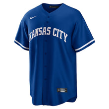 Load image into Gallery viewer, MLB Men&#39;s Kansas City Royals Nike Royal Alternate Replica Team Jersey
