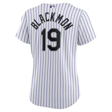 Load image into Gallery viewer, MLB Women&#39;s Colorado Rockies Charlie Blackmon Nike White Home Replica Player Jersey