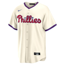 Load image into Gallery viewer, MLB Men&#39;s Philadelphia Phillies Nike Cream Alternate Replica Team Jersey