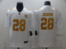 Load image into Gallery viewer, Men&#39;s Las Vegas Raiders DeSean Jackson Nike Flocked Leopard Print Vapor Limited Jersey