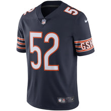 Load image into Gallery viewer, Men&#39;s Chicago Bears Khalil Mack Nike Navy Vapor Limited Jersey