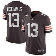 Load image into Gallery viewer, Men&#39;s Cleveland Browns Odell Beckham Jr. Nike Brown Vapor Limited Player Jersey