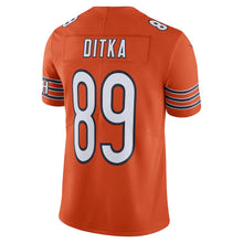 Load image into Gallery viewer, Men&#39;s Chicago Bears Mike Ditka Nike Orange Alternate Vapor Untouchable Limited Retired Player Jersey