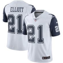 Load image into Gallery viewer, Men&#39;s Dallas Cowboys Ezekiel Elliott Nike Navy Alternate Vapor Limited Jersey