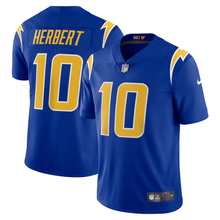 Load image into Gallery viewer, Men&#39;s Los Angeles Chargers Justin Herbert Nike Royal Vapor Limited Jersey