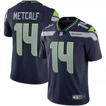 Load image into Gallery viewer, Men&#39;s Seattle Seahawks DK Metcalf Nike Neon Green Vapor Limited Player Jersey
