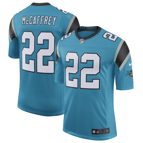 Men's Carolina Panthers Christian McCaffrey Nike Black Classic Limited Jersey