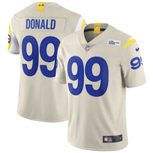 Load image into Gallery viewer, Men&#39;s Los Angeles Rams Aaron Donald Nike Bone Vapor Limited Jersey