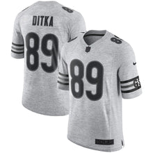 Load image into Gallery viewer, Men&#39;s Chicago Bears Mike Ditka Nike Gray Retired Gridiron Gray II Limited Jersey