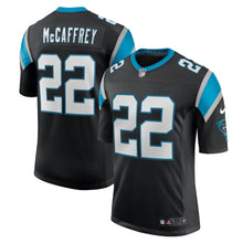 Load image into Gallery viewer, Men&#39;s Carolina Panthers Christian McCaffrey Nike Black Classic Limited Jersey