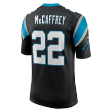 Load image into Gallery viewer, Men&#39;s Carolina Panthers Christian McCaffrey Nike Black Classic Limited Jersey