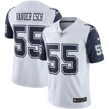 Load image into Gallery viewer, Men&#39;s Dallas Cowboys Leighton Vander Esch Nike Navy Alternate Vapor Limited Jersey