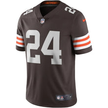 Load image into Gallery viewer, Men&#39;s Cleveland Browns Nick Chubb Nike Brown Vapor Limited Jersey
