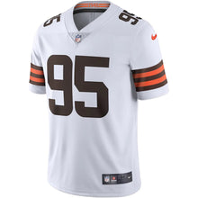 Load image into Gallery viewer, Men&#39;s Cleveland Browns Myles Garrett Nike White Vapor Limited Jersey