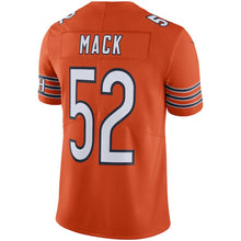 Load image into Gallery viewer, Men&#39;s Chicago Bears Khalil Mack Nike Orange Vapor Limited Jersey