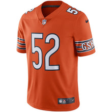 Load image into Gallery viewer, Men&#39;s Chicago Bears Khalil Mack Nike Orange Vapor Limited Jersey