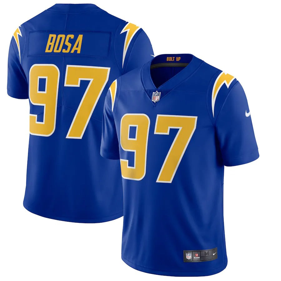 Men's Los Angeles Chargers Joey Bosa Nike Royal 2nd Alternate Vapor Limited Jersey