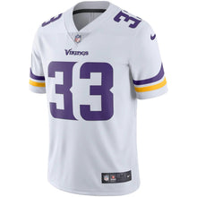 Load image into Gallery viewer, Men&#39;s Minnesota Vikings Dalvin Cook Nike White Vapor Untouchable Limited Jersey