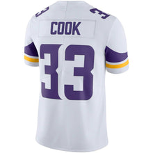 Load image into Gallery viewer, Men&#39;s Minnesota Vikings Dalvin Cook Nike White Vapor Untouchable Limited Jersey